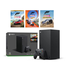 Microsoft Xbox Series X - Forza Horizon Bundle, 1 TB, noir - Console de jeu