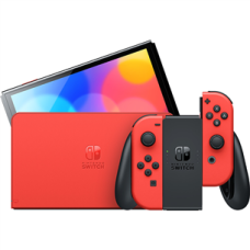 Nintendo Switch OLED, rouge Mario - Console de jeu